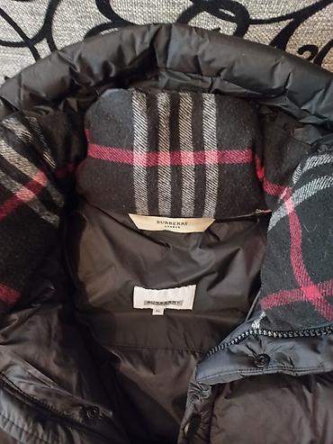pull and: Мужская куртка, XL, Burberry, Б/у, цвет - Черный, Самовывоз — 1