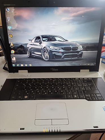 kontakt home noutbuk: Fujitsu Simens noutbuku HDD250gb normal işlək vəziyyətdədir ofis — 2