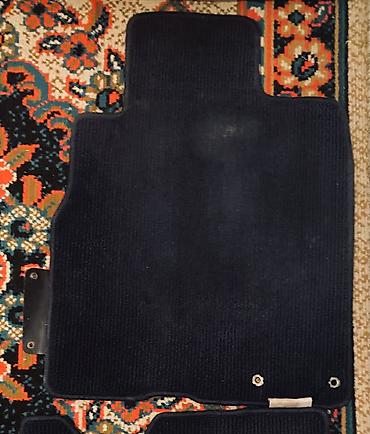 Полики: Родные Ворсовые Полики Для салона Honda, цвет - Черный — 7