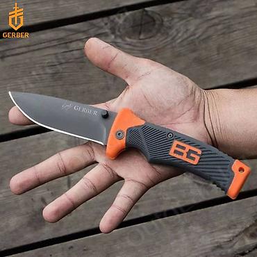 🟠 Нож Gerber Bear Grylls Scout с чехлом (без серрейтора) 🟠 ⠀