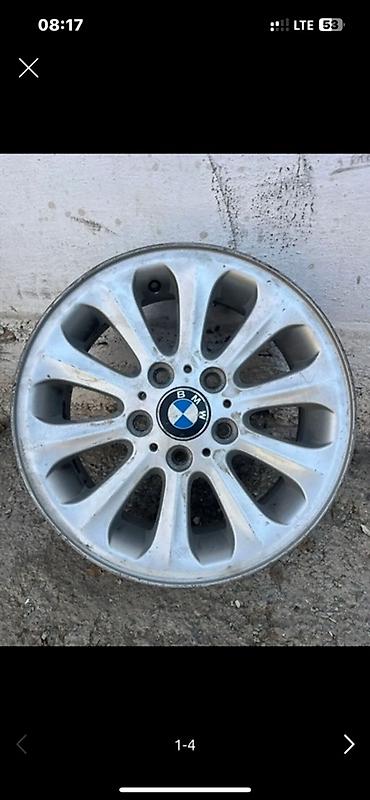 work r18: Литые Диски R 16 BMW, Комплект, отверстий - 5, Б/у — 1