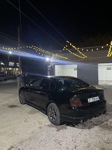 глушитель на 124: Юбка переднего бампера Subaru, 2004 г., цвет - Черный, Б/у — 6