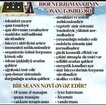 Tibbi avadanlıq: Fohow bioenerji masajoru.Yeni 3cu nəsil masajordur.Yenidir.Qiyməti — 2