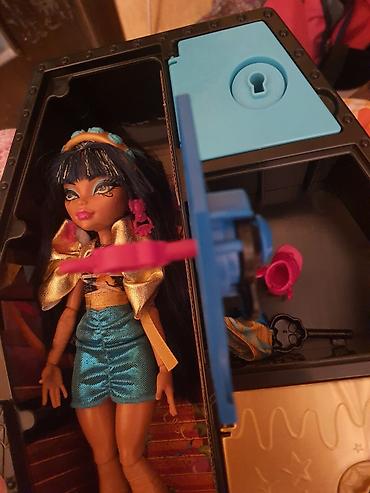 oyuncaq dolabı: Monster high generation 3 Cleo De Nile Original Gəlincik Şkaf Dolab — 3