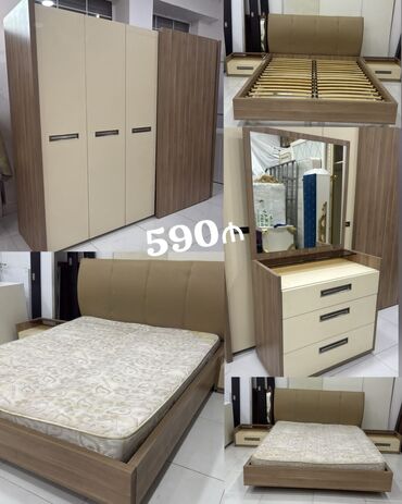 tek adamliq carpayi: İkinəfərlik çarpayı, Dolab, Termo, 2 tumba, İşlənmiş