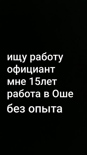официант работа для студентов: Официант