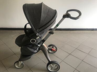 Kolica za bebe: Decija kolica sa slikeskoro nova,dupla presvlaka, placena 1300€ sada — 5