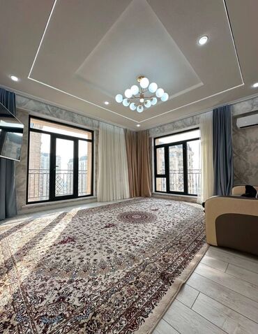 квартира с панорамными окнами: 4 комнаты, 126 м², Элитка, 12 этаж, Дизайнерский ремонт