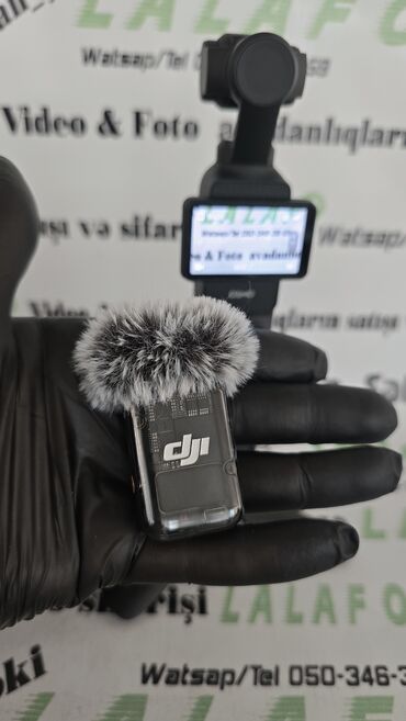 Videokameralar: DJI Osmo Pocket 3 Creator Combo portativ kamera və stabilizator seti — 5