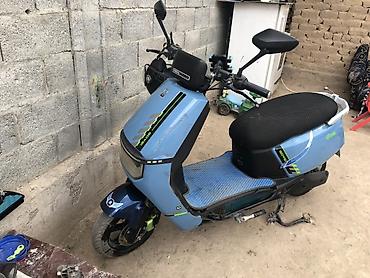 mini ev: Электроскутер GOWEI (с наклейками Yamaha Racing) - Тип: электрический — 1
