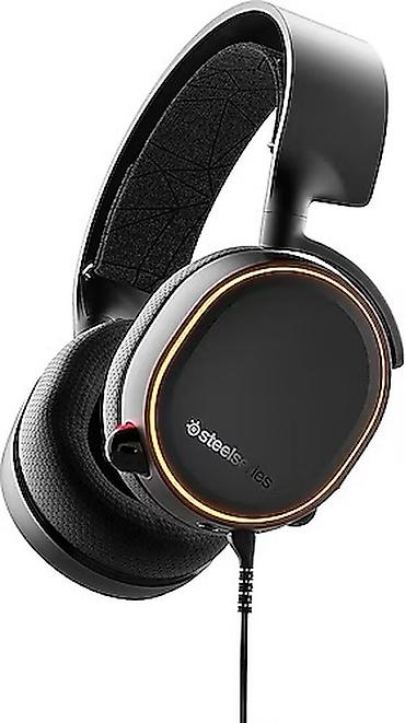 Audio: İşlənmiş Simli Qulaqcıqlar, SteelSeries, rəng - Qara — 1