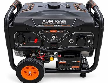 водный генератор электричества: Бензогенератор AGM Power - Максимальная выходная мощность: 10 000 — 1