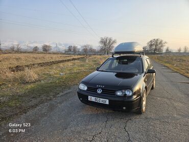 Volkswagen: Продается Volkswagen Golf IV 2003г черного цвета. Автомобиль оснащен