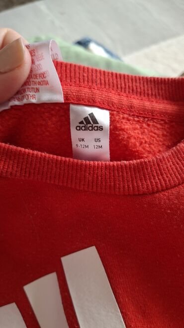 adidas papuce yeezy: Adidas, Round neckline, 98