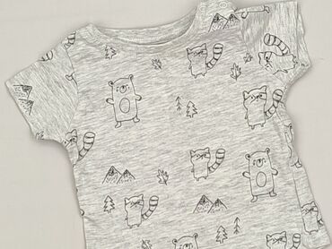 s west kurtka: T-shirt, Fox&Bunny, 1-3 months, condition - Very good