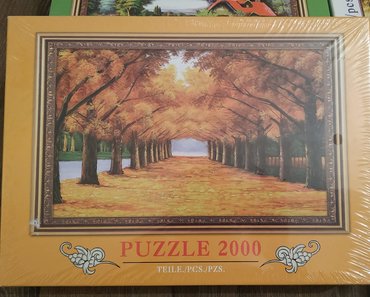 Masaüstü Oyunlar: 2000 hissəli puzzle Çatdırılma pulsuzdur.
Ölçü 70x100 sm