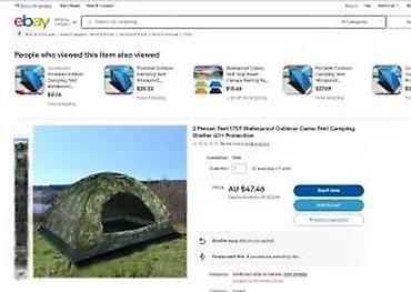 Oprema za kampovanje: Kamuflažni šator za kampovanje na otvorenom - Tip: kupolasti/dome — 10