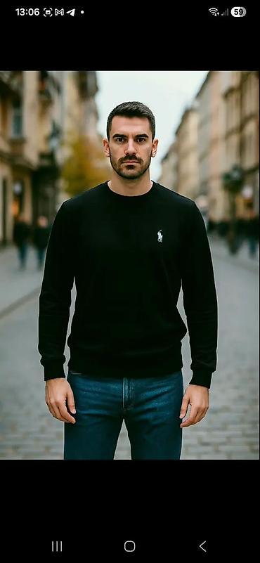 Duksevi: Muški duksevi – klasičan kroj sa okruglim izrezom od M do 2XL - — 14