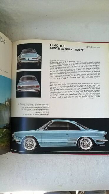 Knjige i stripovi: Knjiga:Style auto 1963.,160 str. ita/eng.(13 dizaajnera za auto — 10