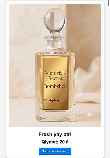 ysl parfüm: Məhsul: 30 ml qablaşdırmada qadın ətirləri Növlər: - Givenchy — 8