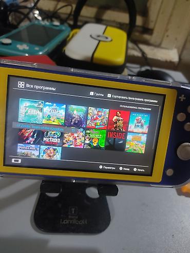 Nintendo: Nintendo switch lite чипованная(прошитая) внутренняя память 32гб+64гб — 4