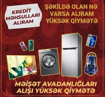 Masaüstü kompüterlər və iş stansiyaları: Kreditle olan bütün elektronik cihazların yüksək qiymətle alıram