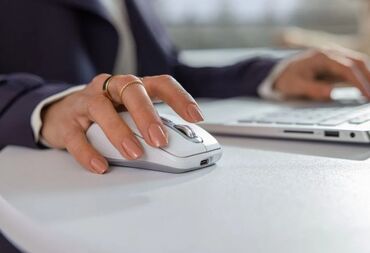 Компьютерные мышки: Мышь Logitech MX Anywhere 3S, черный и белый Height: 100.5 mm Width — 12