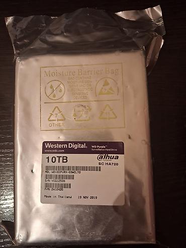 hard disk: Жесткий диск Western Digital Purple 10 ТБ (WD102PURX) есть 1 новый 17 — 1