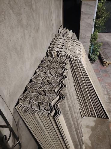 Şifer: Şifer dam örtüyü vərəqləri - Material: dalğalı şifer (sement əsaslı) — 2