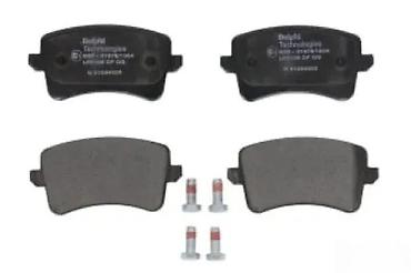 din 1850: KOMPLET PLOČICA, DISK-KOČNICA AUDI A4 ALLROAD B8, A4 B8, A5, | — 1