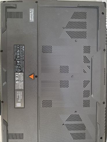 gaming computer: ASUS TUF Gaming F16 (FX607) noutbuku 2800 azn alınıb 4 ay işlənib — 4