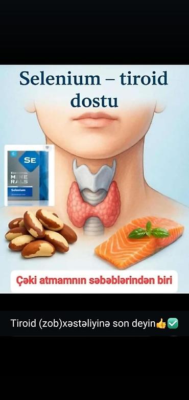 collagen 3 in 1: Məhsul: Selenium (SE) – tiroidin dostu Təsvir: - Tiroid və ümumi — 1