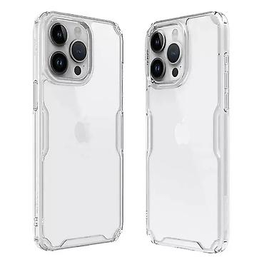 Maske i futrole za telefone: Maska Nillkin Nature Pro za iPhone 15 Pro Max 6.7 transparent. Uz brzu — 2
