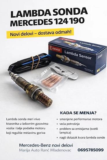 LAMBDA SONDA MERCEDES 124 190 BENZIN | ⭐Lambda sonda Mercedes 124