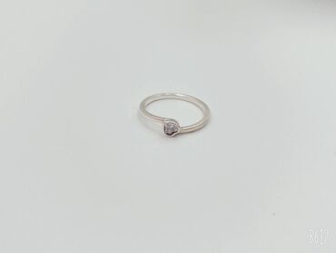 Серебряные кольца: Кольцо, Коктейльное, Женские, Фианит, Новый — 8