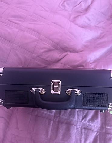 radio usb bluetooth: Yeni-MUSITREND portativ vinil pleyer (çantalı dizayn) - Klassik vinil — 6