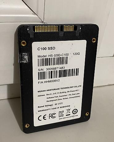 Комплектующие для ПК: Накопитель для ПК, Б/у, Hikvision, SSD, 128 ГБ, 2.5", Для ПК — 2