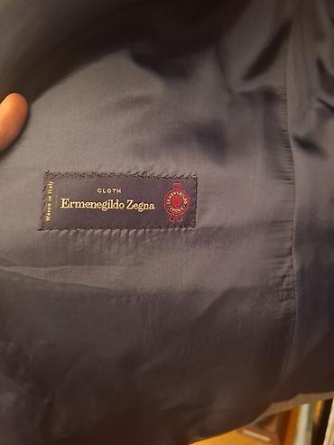 pencekler: Pencək, Damalı, Ermenegildo Zegna, 2XL — 2