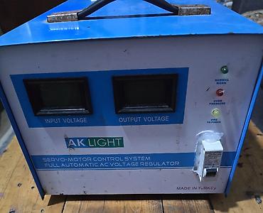 AKLIGHT servo-motor idarəetməli tam avtomatik AC gərginlik