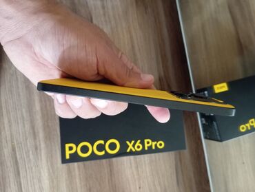 Poco: Poco X6 Pro 5G, 512 GB, rəng - Sarı, Sensor — 6