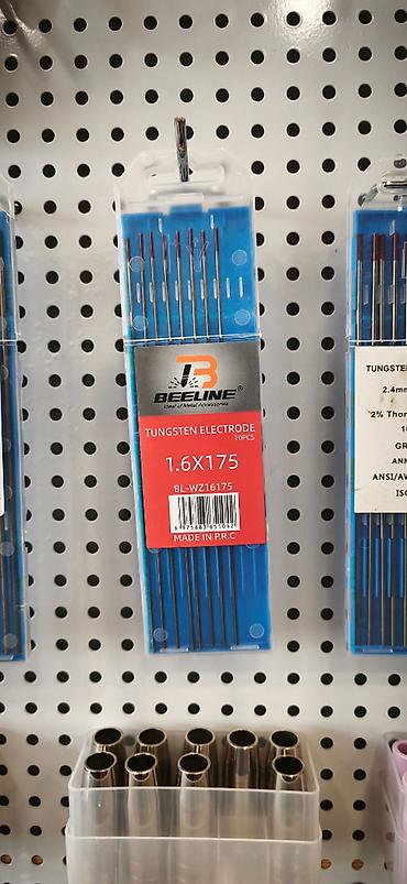 futlar: Beeline tungsten elektrod dəsti – TIG qaynaq üçün - Model: BL-WZ16175 — 1