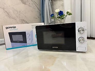 mətbəxt sobası: Gorenje MO17E1W mikrodalğalı soba - Həcmi: 17 litr - Mexaniki — 1