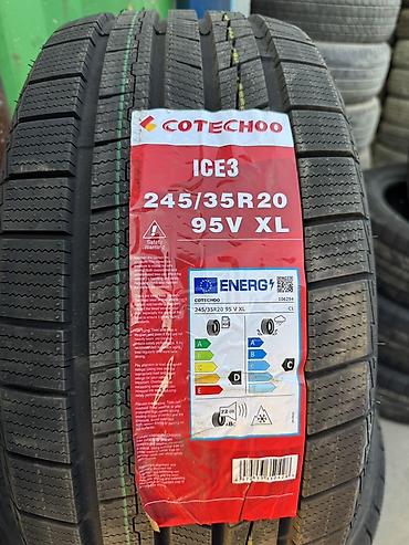Шиналар жана дисктер: Шины Cotechcoo ICE3 245/35 R20 95V XL Знаменитая фирма Мягкая — 1