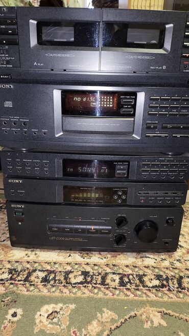 sharp магнитофон: Продам стойку из 2х блоков фирма Sony LBT -D309 made in Malaysia, без