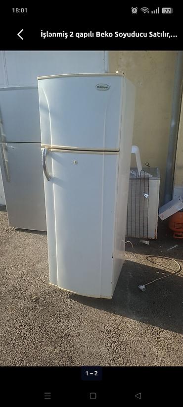 dispenser satilir: İşlənmiş 2 qapılı Stinol Soyuducu Satılır, rəng - Qırmızı, Dispenserli — 7