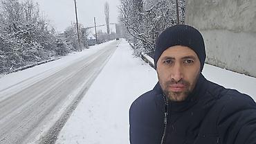 Kişi geyimləri: Qış üçün isti papaq və qış gödələyi - Material: qalın, isti parçadan — 1
