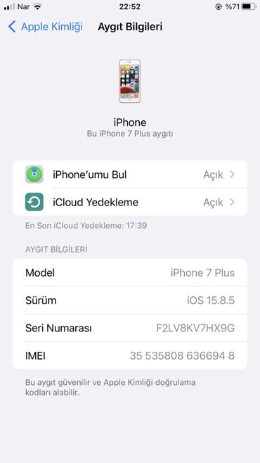 Apple iPhone: IPhone 7 Plus, Qırmızı, Qırıq — 9
