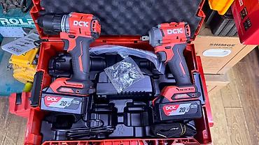 Электроинструменты: Набор бесщеточного аккумуляторного инструмента DCK 20V MAX в кейсе — 2