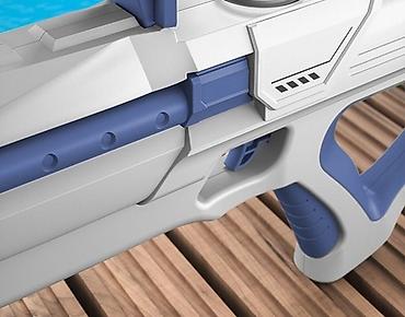 Игрушки: 💦 Электрический водяной бластер MAX SHOOT 🔫 Мощная водяная пушка с — 8