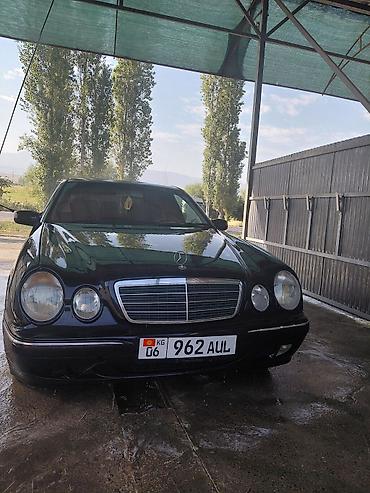 электр авто: Mercedes-Benz E-Class: 2001 г., 2 л, Кол менен иштөөчү, Бензин, Седан — 1